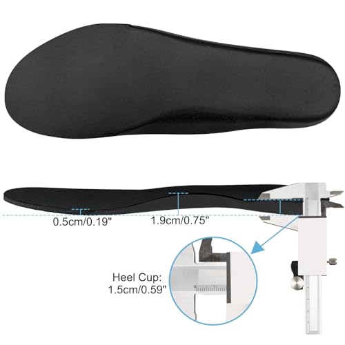 Image of Endoto Insoles Replacement for Air Jordan 1 / Air Max 97&270 Running Sneakers, Replacement High-Rebound Shoe Inserts for Women(US Size:W5 / EU Size:36)