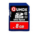 QUMOX 8GB Classe 10 UHS-I (U1)