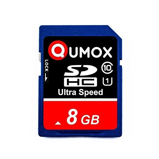 QUMOX 8GB Classe 10 UHS-I (U1)