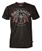Harley-Davidson Men's Black Label MC Skull Short Sleeve T-Shirt Black 30293139