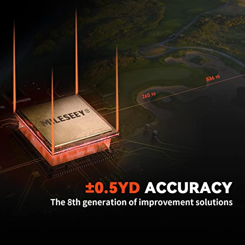 MiLESEEY-Telemetro-Golf-600m-con-Bloqueo-de-Bandera-y-Vibracion-Pendiente-de-EncendidoApagado-Torneo-Legal-Aumento-6X-Recarga-USB-diseno-de-Moda-con-Magnetica-para-Carritos-de-Golf