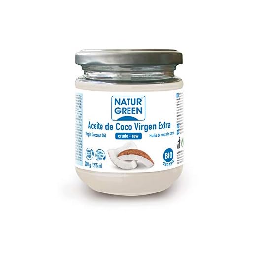 Aceite de Coco Ecológico NATURGREEN (200 g)
