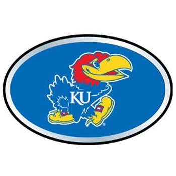 Kansas Jayhawks Color Auto Emblem