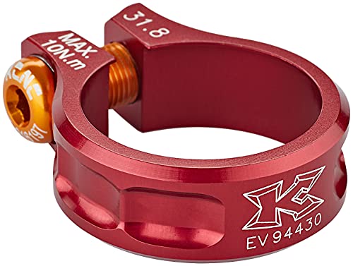 KCNC MTB Sattelklemme Ø31,8mm rot