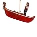 Kurt S. Adler Noble Gems 5-Inch Glass Gondola Ornament for Christmas