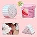 Guapa 100pcs Cotton Lip Tattoo Stretching Stick Tattoo Stretching Stickotton Lip Tattoo Stick Makeup Lip Brushing Stick (Pink Box)