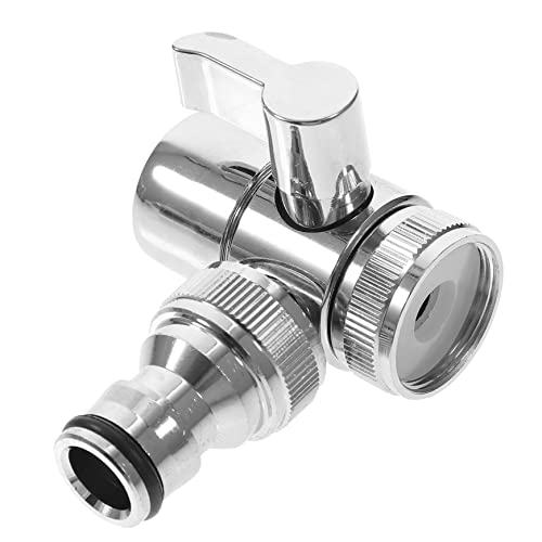 Gadpiparty 蛇口アダプター 岐器 変換 ホース接続用 水道管 スプリッター シンク用 ポータブル洗濯機 ガーデンホース対応 純銅製 耐久設計