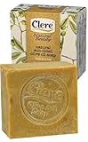 CLERE Natural Olive Oil Soap Bar – Handmade with 100% Natural Ingredients Gentle & Fragrance-Free, 200 Grams - Pack of 6