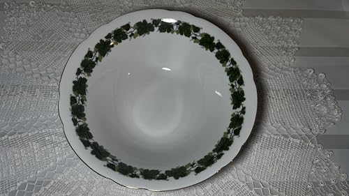 Generisch Triptis Weinlaub Porzellan, Schale mit Weinlaubmuster und...
