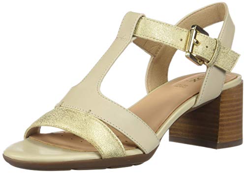 Sandales Geox D Marykarmen Mid femme : finis les pieds douloureux en été grâce au bout ouvert
