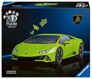 Puzzle 3D Lamborghini Huracán Evo - Maquette de Voiture de...