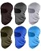 Tatuo 6 Pieces Unisex Balaclava Full Face Mask Winter Windproof Ski Mask (Coffee, Dark Grey, Army Green, Blue, Light Grey, Sky Blue)