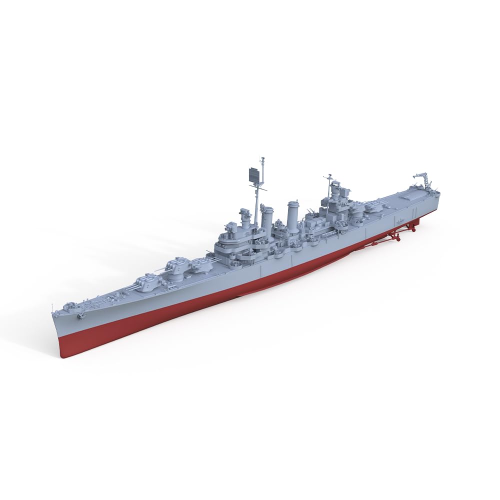 MRY-SFW SSC400514S-A 1/400 zestaw do budowy modelu wojskowego Argentina Nueve de Julio Cruiser pełny kadłub