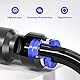 Bwintech 12 Pcs 10mm bis 12mm pneumatische gerade Verringerung Push to Connect Adapter Quick Release Reducer Fittings(PG10-12)