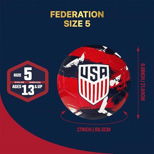 Image of Icon Sports Officially Licensed US Soccer Federation Soccer Ball