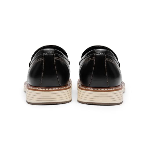 Bruno Marc Men's Dress Slip-on Classic Loafers Formal Shoes,Size 11,Black,BMUMLS2503