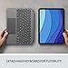 Logitech Combo Touch iPad Pro 11-inch (1st, 2nd, 3rd, 4th Generation - 2018, 2020, 2021, 2022) Keyboard Case - Detachable Backlit Keyboard, Click-Anywhere Trackpad - Gray USA Layout