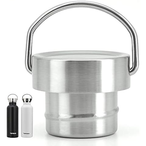 Replacement Lid for Hydro Flask Wide Mouth 12, 18, 32, 40 oz Water Bottles, Wide Mouth Lid for Hydro Flask and Other Sports Water Bottles, BPA-free, Leak Proof (Metal Lid) Cover