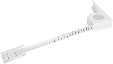 Medidor de estatura Ferramenta prática de medição de altura retrátil Portátil Durável para acessórios de medição Equipamentos de medição Suprimentos de medição Ferramentas de(Branco)