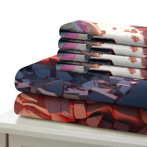 Housse de couette 3D animée en couleur pour décorer une chambre d'enfant moderne - 6