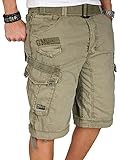 Geographical Norway Herren Shorts Panoramique Basic Mastic XXXL