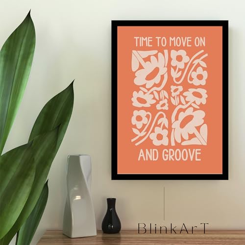 Image of BLINKART Trendy Abstract Wall Art Painting Print Design | Aesthetic Wall Decor Photo Artwork Frame Decoration Hanging For Home Bedroom Living Room Office Wall Decor | T089 | 13x10 Inches