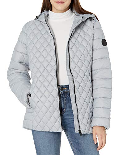 Steve Madden LADIES Packable Jacket, ICEG ICE GREY, L
