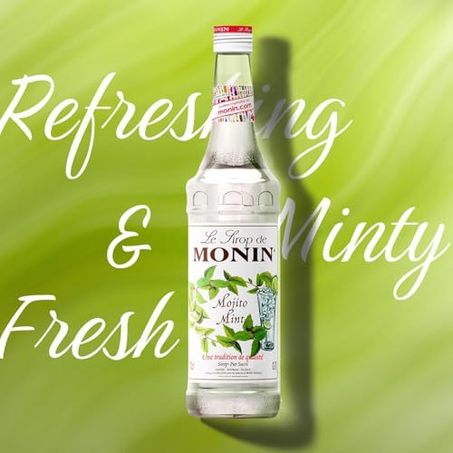 Image of Monin Mojito Mint Syrup, 23.66 fl oz / 700 ml