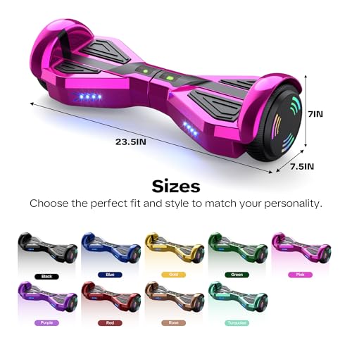 XERATH Chrome Bluetooth Hoverboard