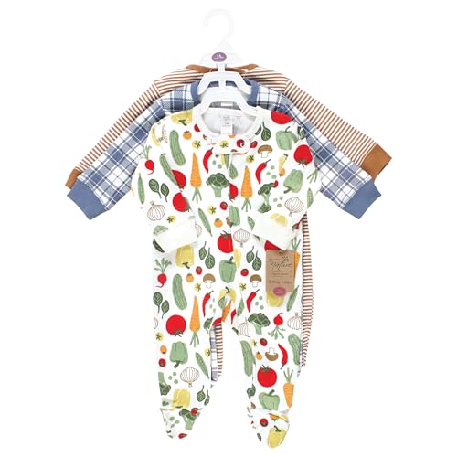 Touched by Nature Unisex Baby Organic Cotton Sleep and Play, Farmers Market, 0-3 Months by Touched by Nature - Image 2
