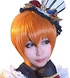 POWHA DUDB Cosplay wig for Love Live School idol project Rin Hoshizora