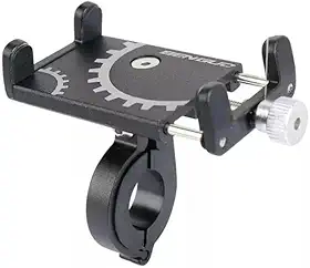 Suporte de Celular GPS Universal Rotação 360º para Bike, Moto e Bicicleta - Alumínio Resistente e Ajustável