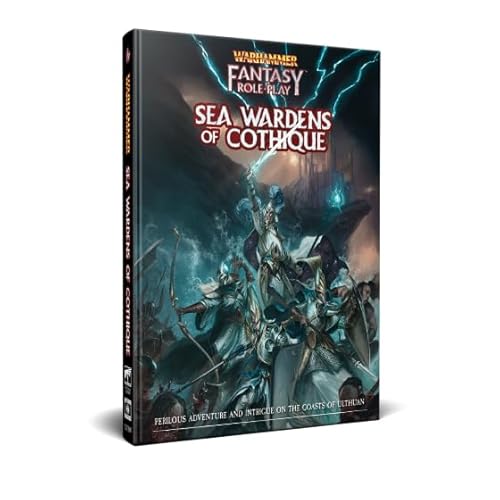 Warhammer Fantasy Role Play: Sea Wardens of Cothique | Ages 14+ | 3-6 Players | 96 Pages | A Guide to the inhabitants of the maritime kingdom of Cothique, and port of Tor Koruali