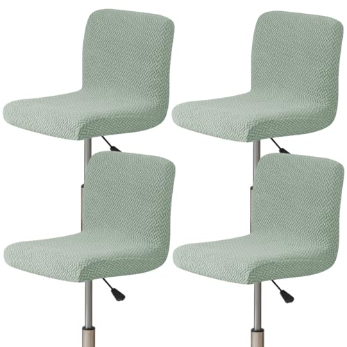 Image of Chair Covers Bar Stool Cover 4pc Bar Chair Cover Swivel Bar Stool Slipcover