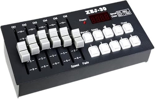 Mini regulador programable 30CH de DMX512 con pilas 8-10hours para la iluminación de la etapa