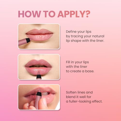 Swiss Beauty 2-In-1 Creamy Matte Lip Liner + Lip Filler | Smudgeproof and waterproof | Shade- Burgundy, 1.6g - Image 5