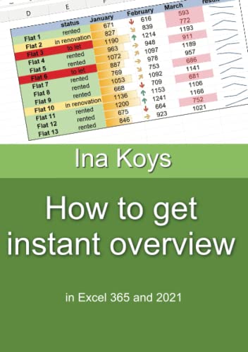 How to get Instant Overview: In Excel 365 und 2021 (Short & Spicy)