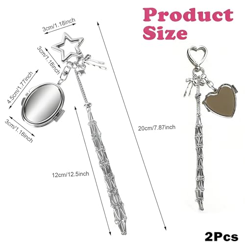 Image of Lipstick Holder Keychain Bag Charms Y2K Accessories, Portable Makeup Essentials for Travel and Daily Use, Cute Handbag Accessories for Women and Girls