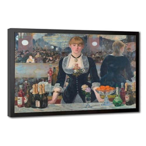 Poster A Bar at The Folies Bergere Edouard Manet cadre suspendre toile