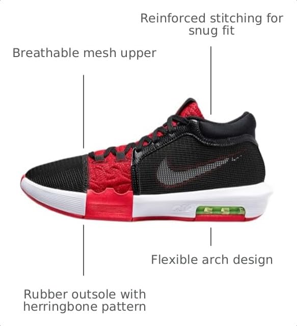 Image of Nike Lebron Witness VIII Men's Basketball Shoes