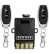 Amazon.com: 220v Remote Control Switch with 328ft Long Range,ac 120v ...