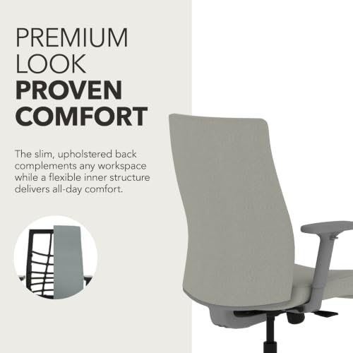 Image of HON Ignition 2.0 Ergonomic Office Chair, Lumbar Support, Desk Chair, Fog