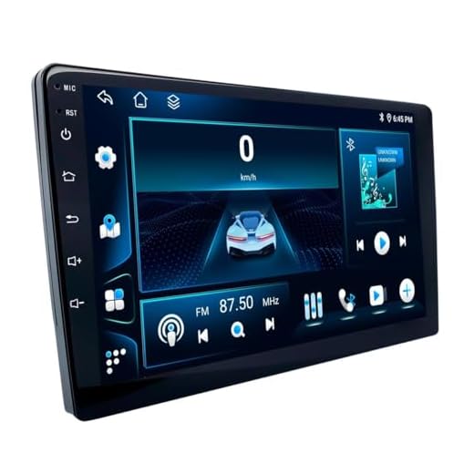 Central Multimidia 9pol Octa-Core 4GB 64GB Android 13 Carplay Android Auto