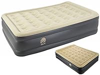 Trendi Deluxe Inflatable HIGH Raised Double AIR Bed Mattress AIRBED W Built in Electric Pump