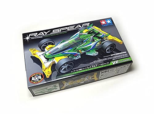 Mini 4WD Ray Spear Tamiya 18099 pour circuit de course miniature 1/32