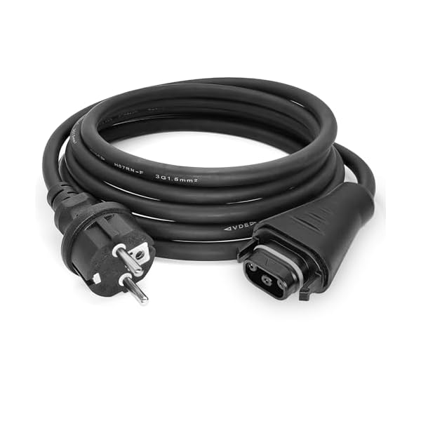 BC-05 AC Kabel 2M/3M/5M/10M, BC-05 Buchse zu Schuko Stecker Anschlusskabel,BC-05 Anschlussleitung zum AC-Anschluss für Serie HMS-Mikro-Wechselrichter