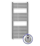 📌📌 Radiador Toallero Eléctrico Zeta E * Toalleros Eléctricos ( Medidas 1200 x 500 mm ) Con Control TH02 * Secatoallas En Color Cromado * 2 AÑOS de Garantía 📌📌