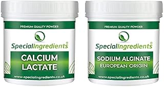 Special Ingredients Molecular Gastronomy Ingredients Calcium Lactate 50g and Sodium Alginate 50g