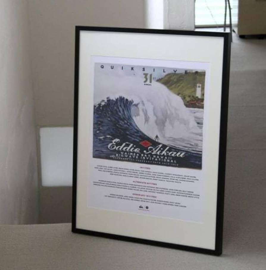 エディアイカウ　オフィシャルポスター　クイックシルバー エディアイカウオフィシャルポスタークイックシルバー