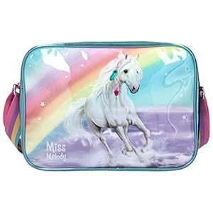 Depesche 11056 schoudertas, Miss Melody, turquoise, ca. 34 x 24 x 10 cm.